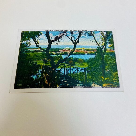 Genuine Antique 1920s Stanford University Memorabilia Postcards - Picture 4 of 13